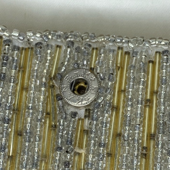 Vintage Beaded Mister Ernest Beaded Handbag w/ Beaded Strap Made in Hong Kong - Picture 6 of 9